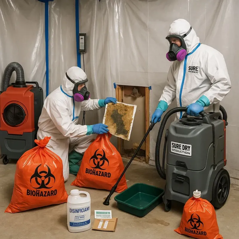 Contaminated Water Handling Protocols process in Cold Spring, MN