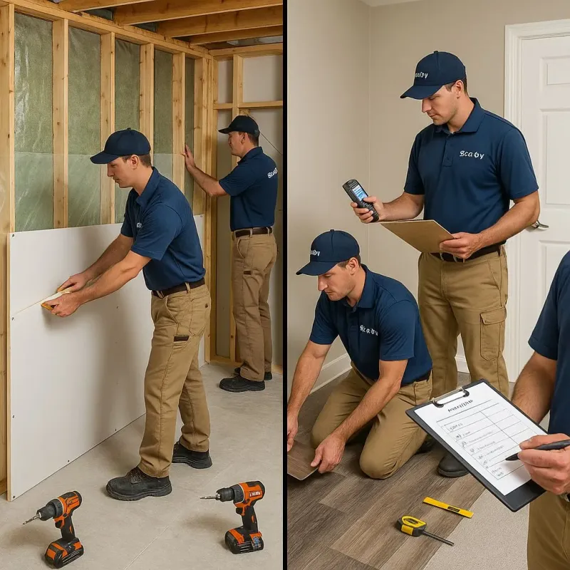 Repairs and Reconstruction process in Cold Spring, MN