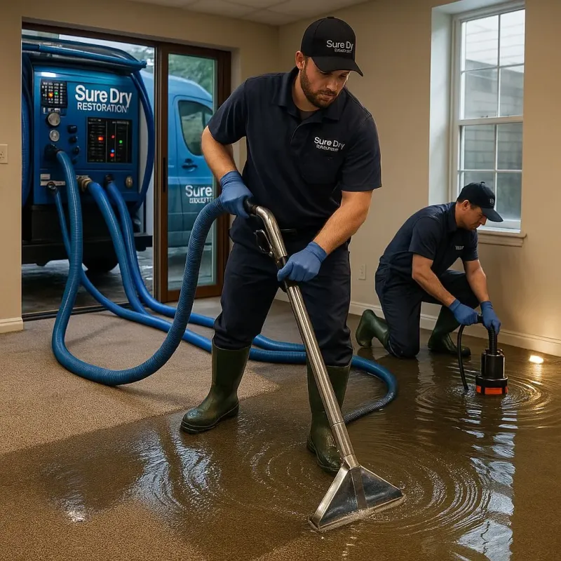 Water Extraction and Removal process in Cold Spring, MN